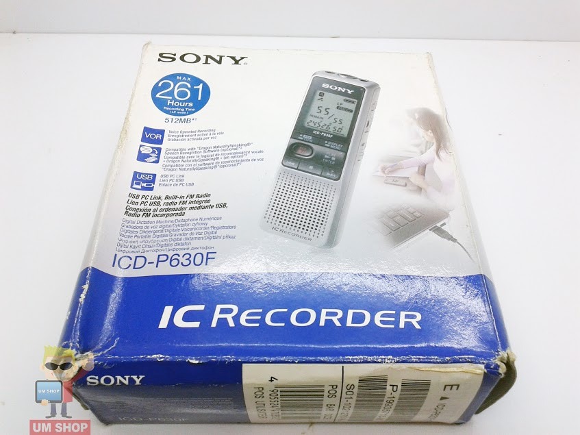 sony ic recorder icd-p630f driver windows 7